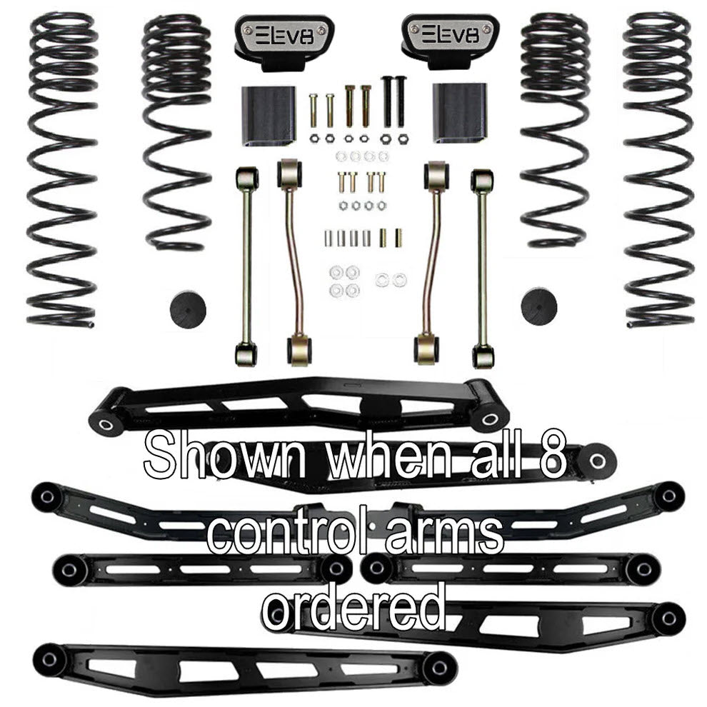 WRANGLER JL JLU - 2.5" JEEP COIL LIFT KITS